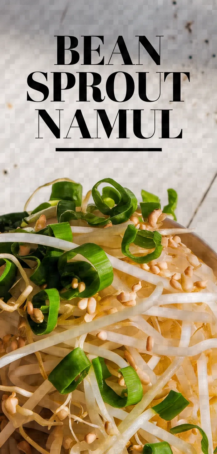 Bean Sprout Namul Recipe