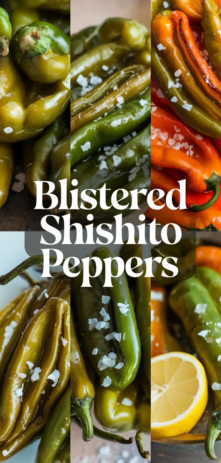 A photo of Blistered Shishito Peppers Recipe