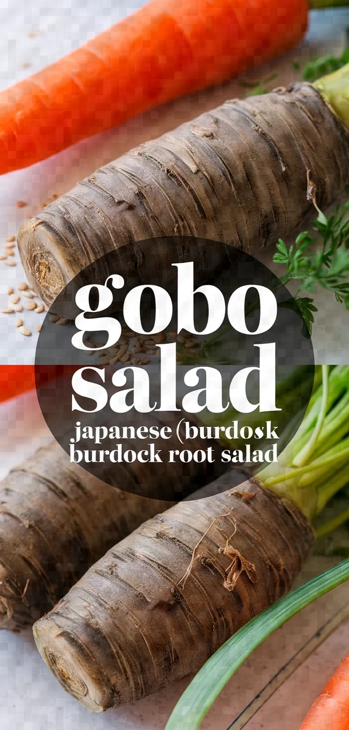 Gobo Salad Japanese Burdock Root Salad Recipe