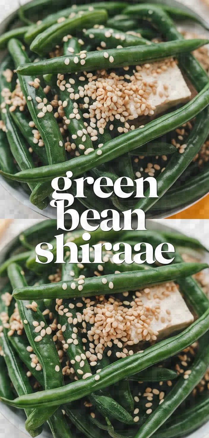 Photo of Green Bean Shiraae Recipe