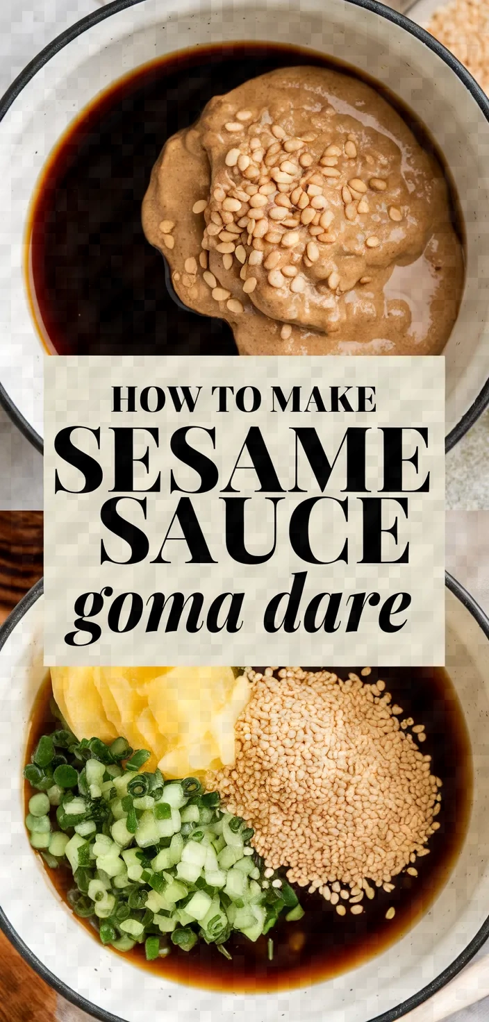 Photo of How To Make Sesame Sauce Goma Dare Recipe