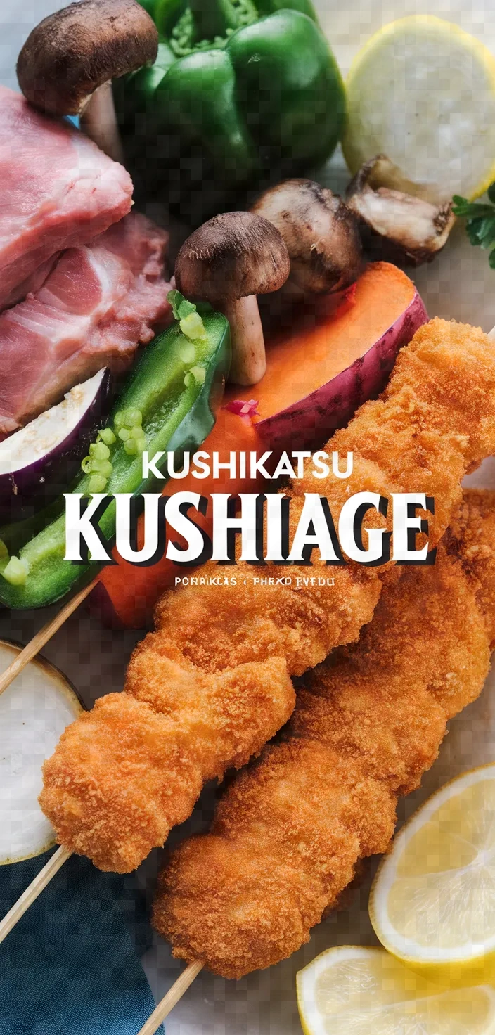 Kushikatsu Kushiage Recipe