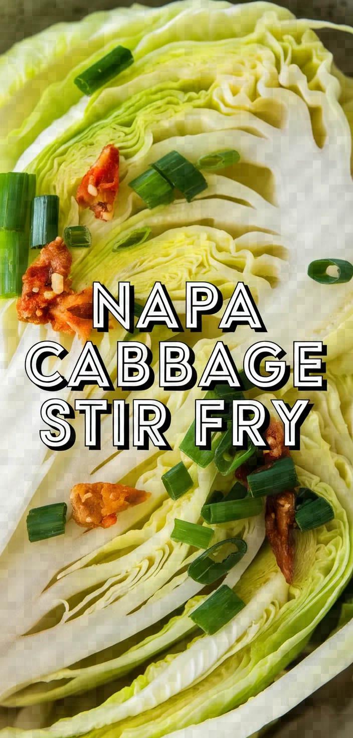 Photo of Napa Cabbage Stir Fry Recipe