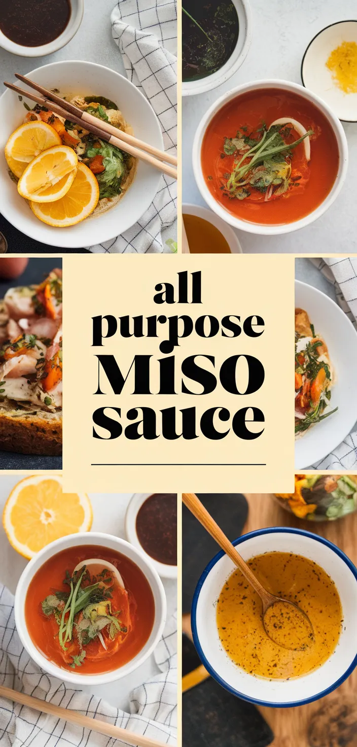 A photo of All Purpose Miso Sauce Recipe