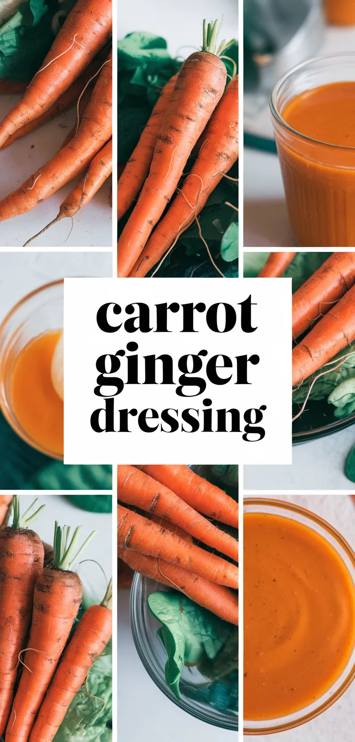 A photo of Carrot Ginger Dressing Recipe