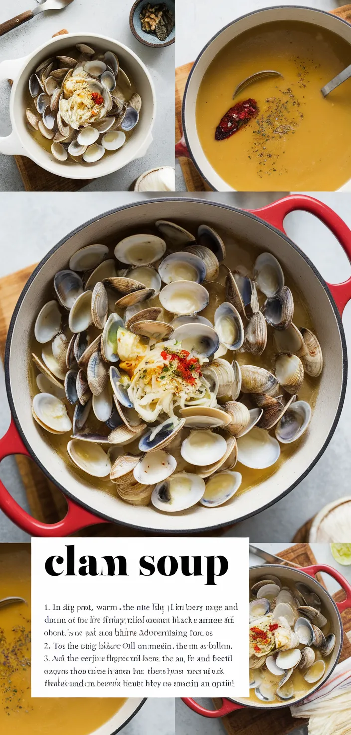 A photo of Clam Soup Recipe