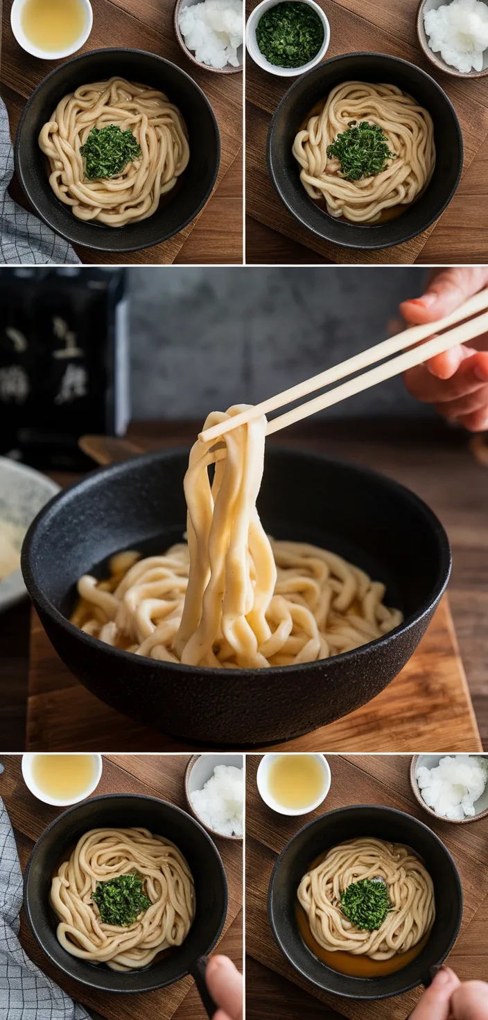 A photo of Cold Tanuki Udon Recipe