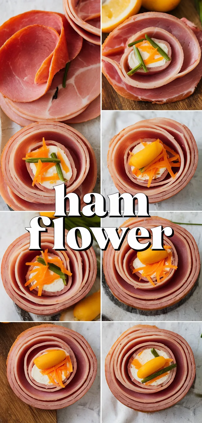 A photo of Ham Flower Recipe