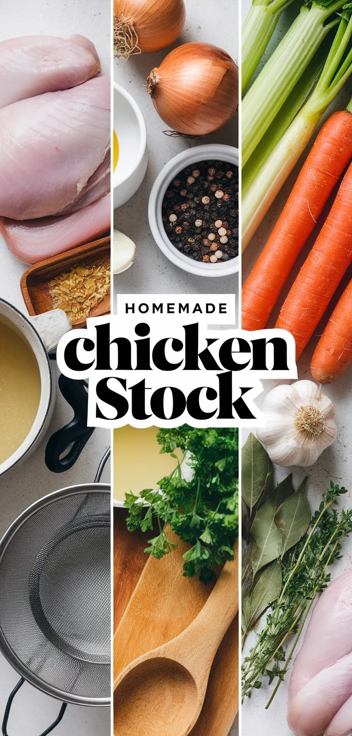 A photo of Homemade Chicken Stock Recipe