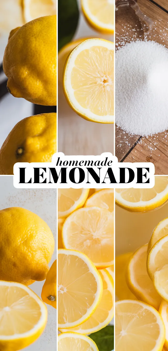 A photo of Homemade Lemonade Recipe