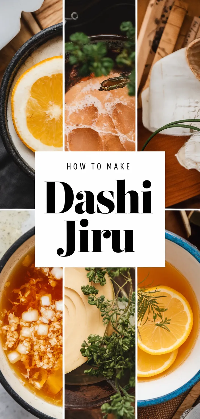 A photo of How To Make Dashi Jiru Recipe