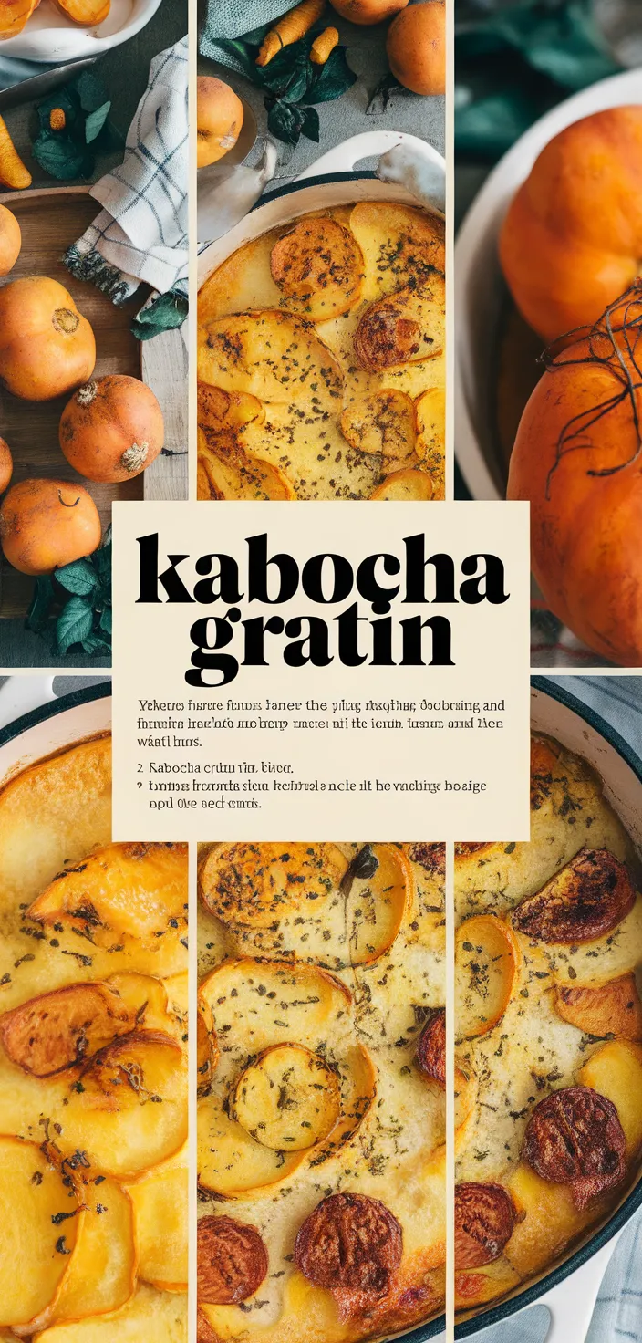 A photo of Kabocha Gratin Recipe