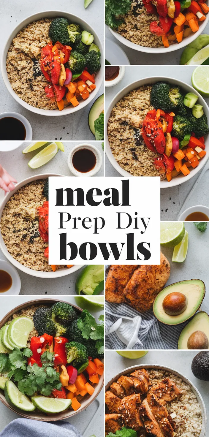 A photo of Meal Prep Diy Bowls Recipe