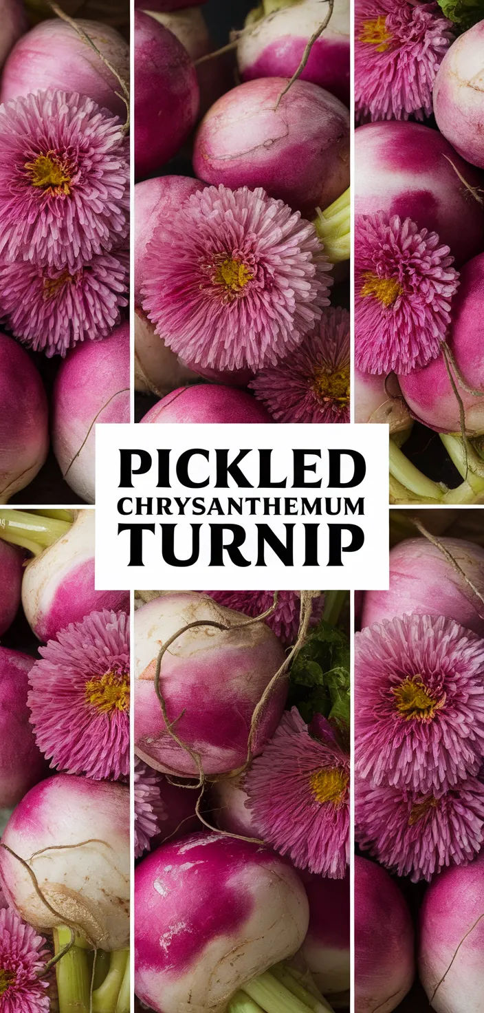 A photo of Pickled Chrysanthemum Turnip Recipe