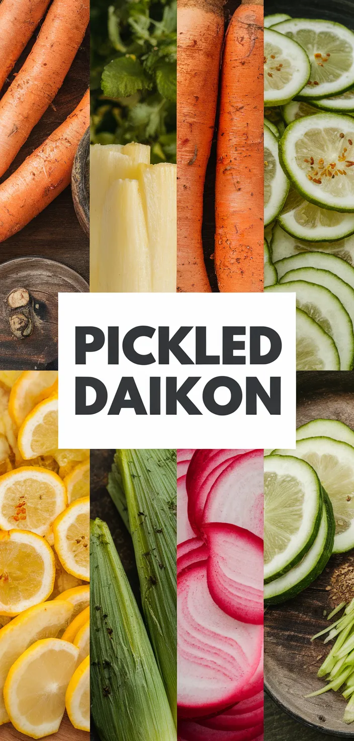 A photo of Pickled Daikon Recipe