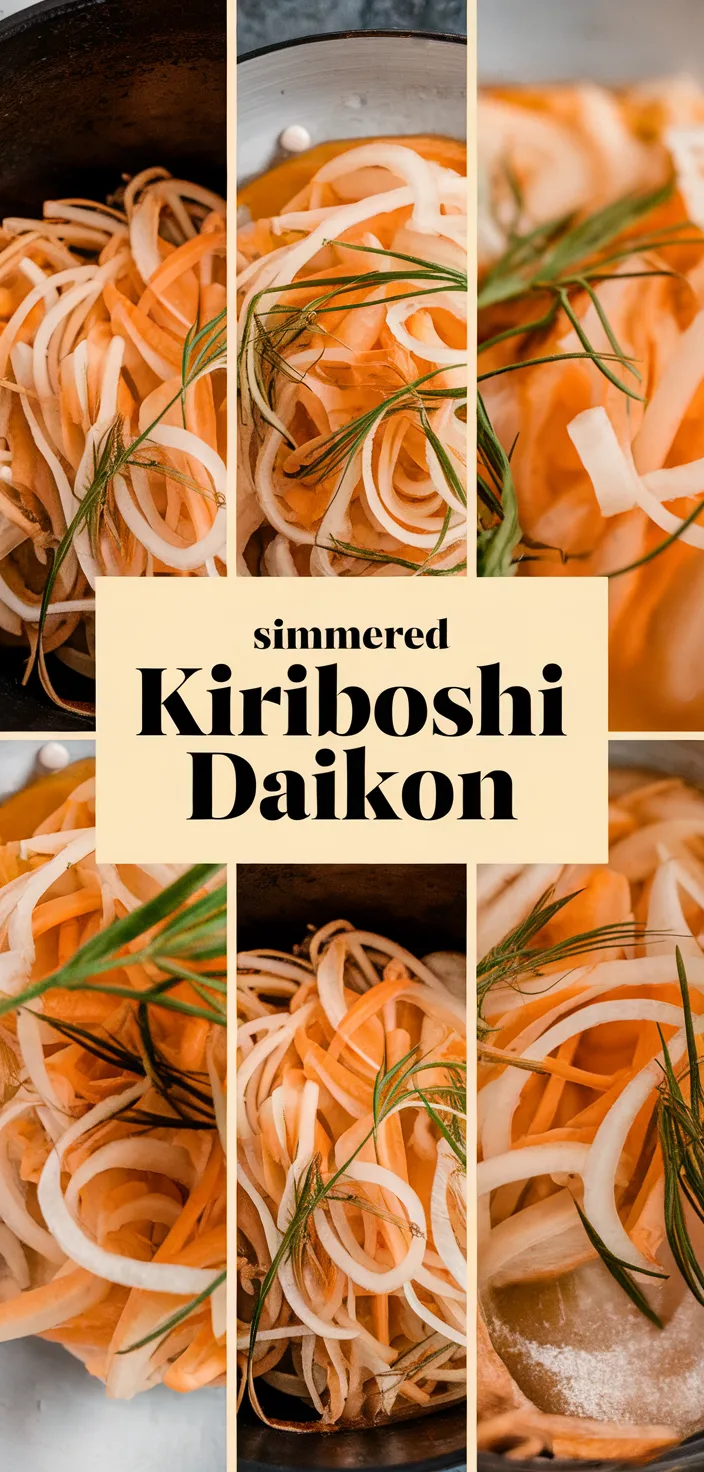 A photo of Simmered Kiriboshi Daikon Recipe