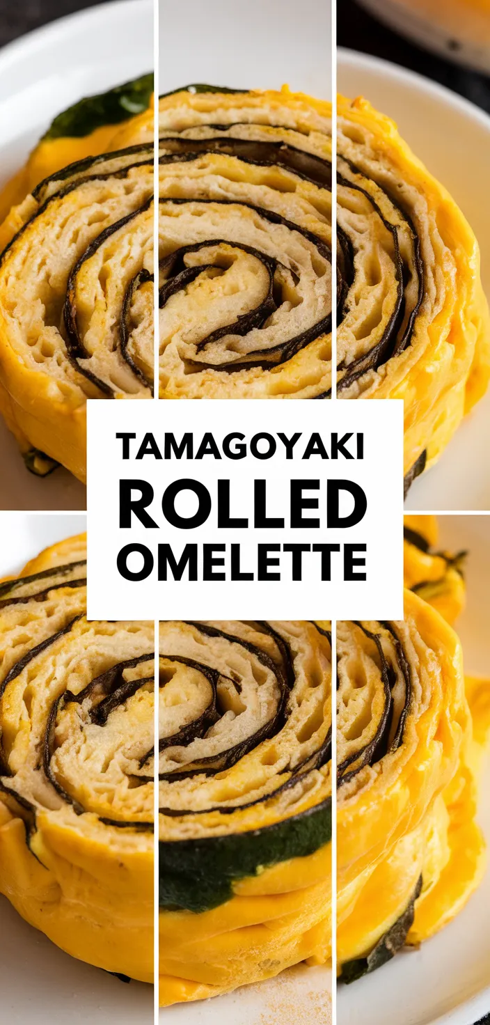 A photo of Tamagoyaki Japanese Rolled Omelette Recipe