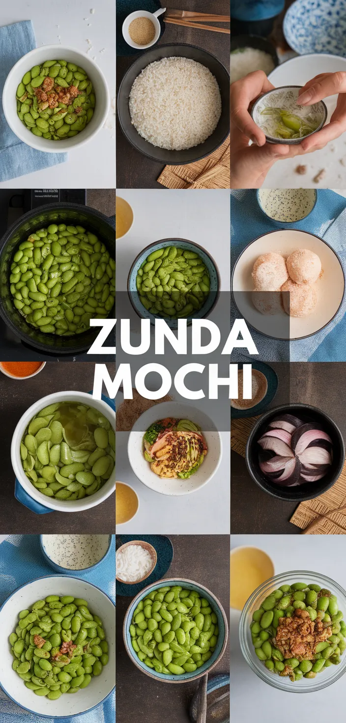 A photo of Zunda Mochi Recipe