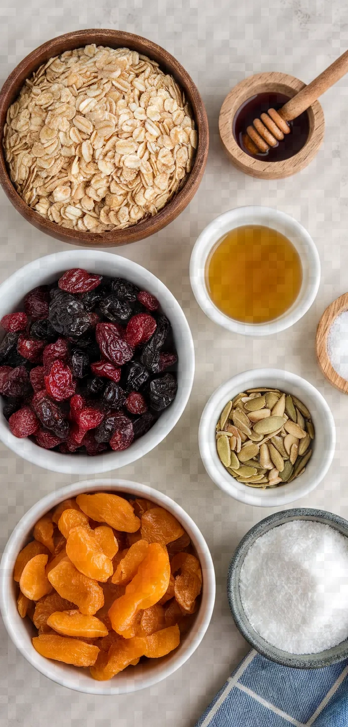 Ingredients photo for Easy Homemade Granola Recipe