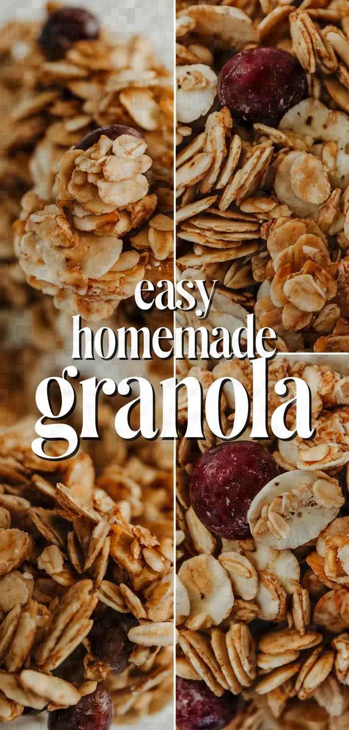 Photo of Easy Homemade Granola Recipe