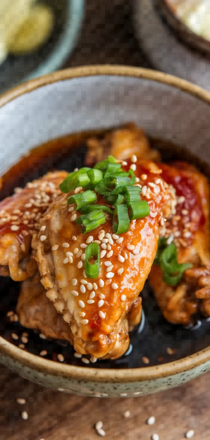 Ingredients photo for Garlic Miso Chicken Wings Recipe