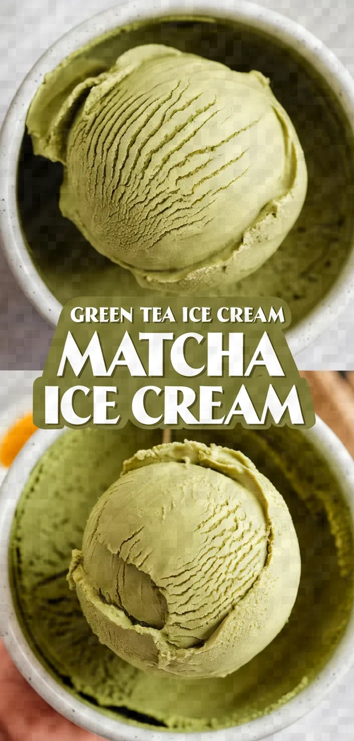 Photo of Green Tea Ice Cream Matcha Ice Cream Recipe