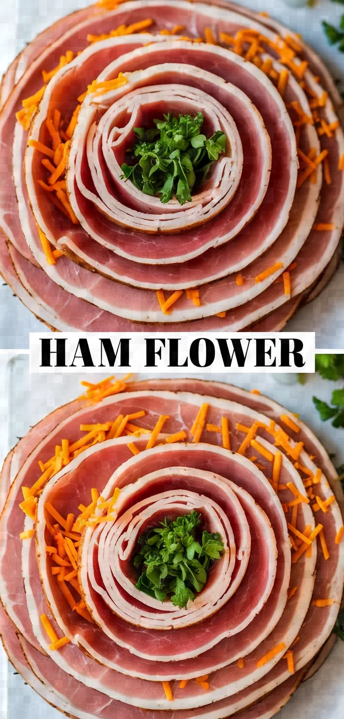 Photo of Ham Flower Recipe