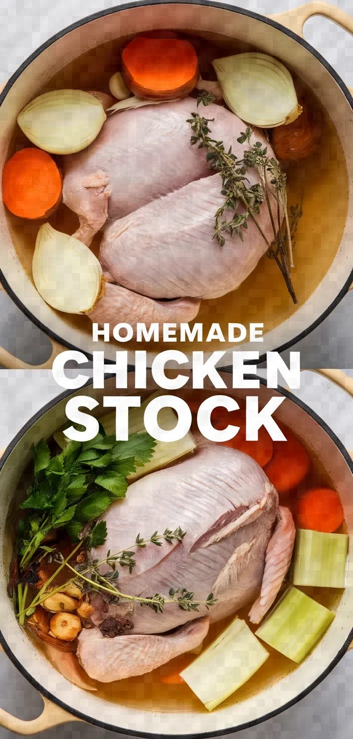 Homemade Chicken Stock Recipe