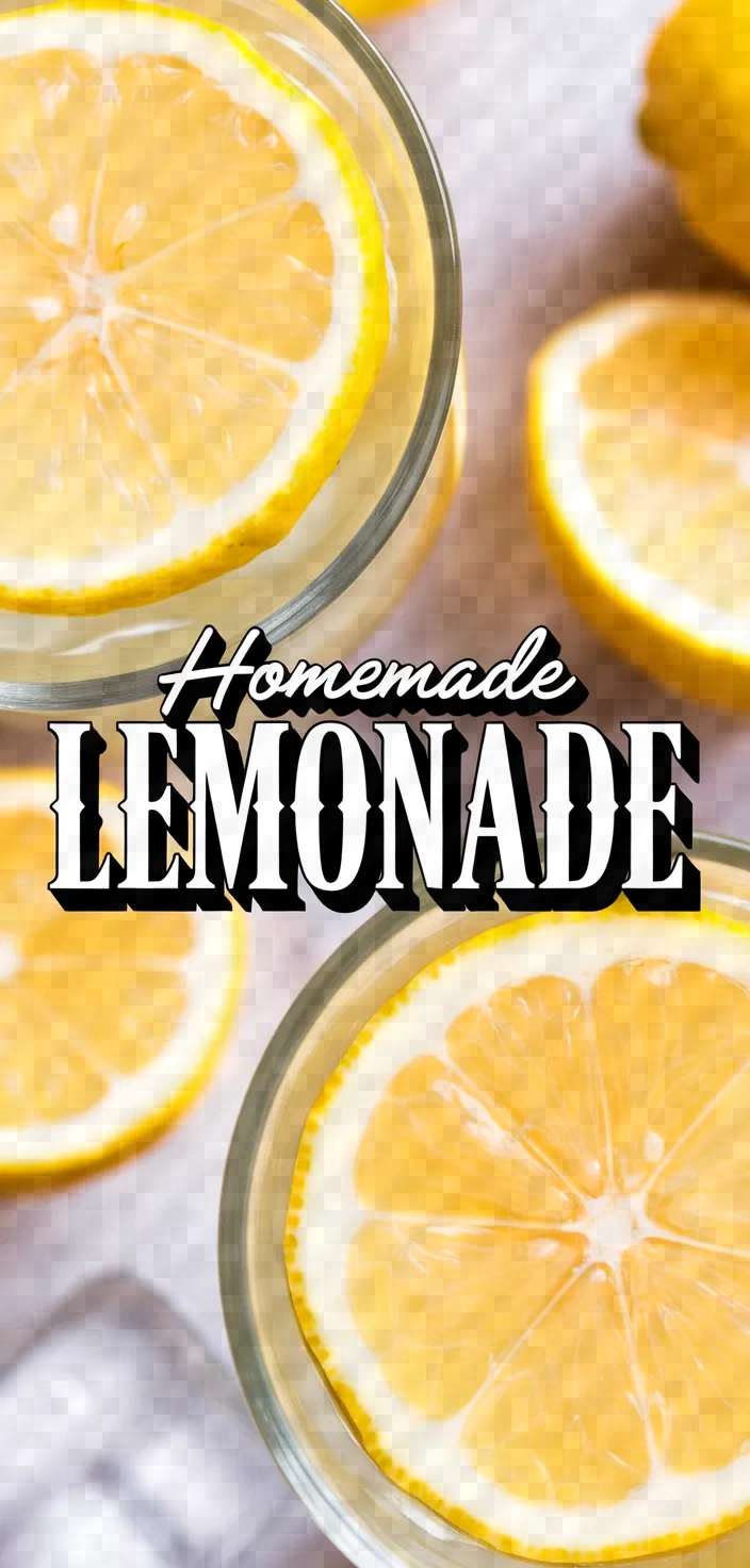 Homemade Lemonade Recipe