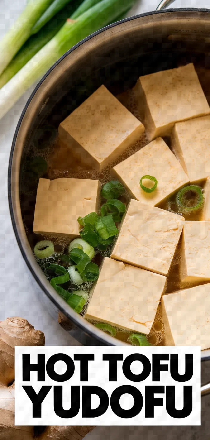 Hot Tofu Yudofu Recipe