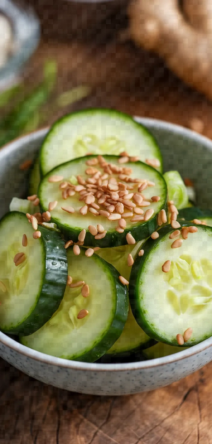 Ingredients photo for Japanese Cucumber Salad Recipe