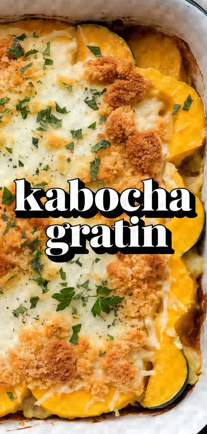 Kabocha Gratin Recipe