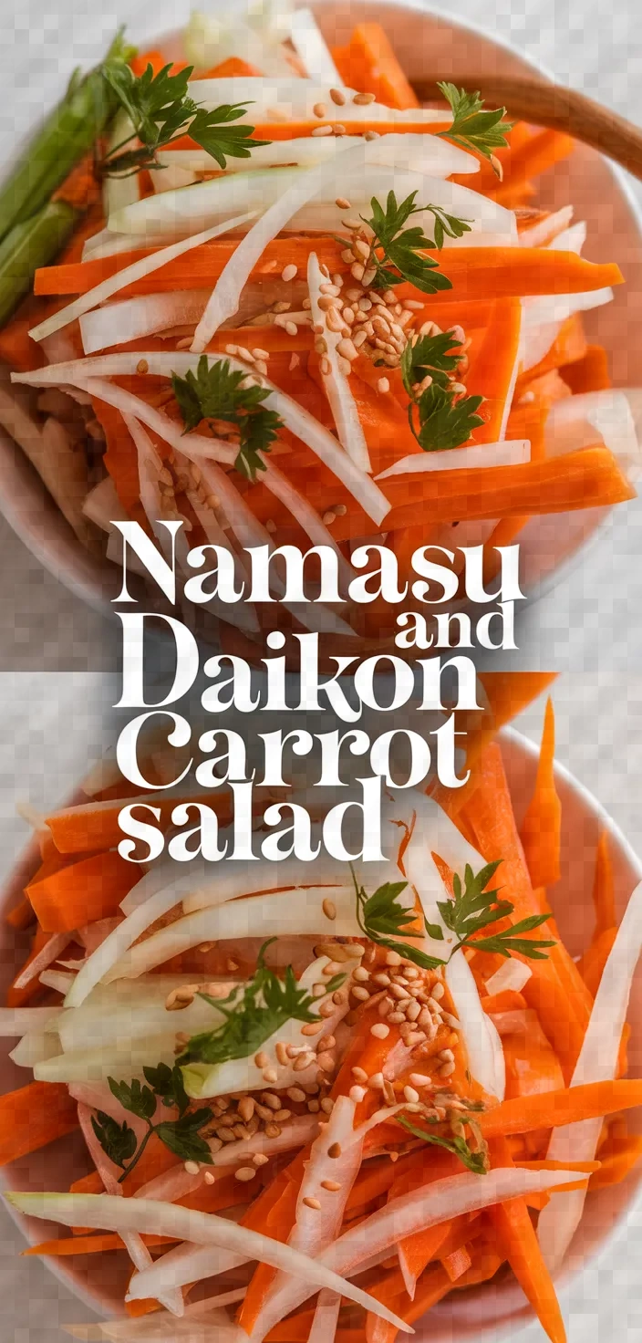 Namasu Daikon And Carrot Salad Recipe