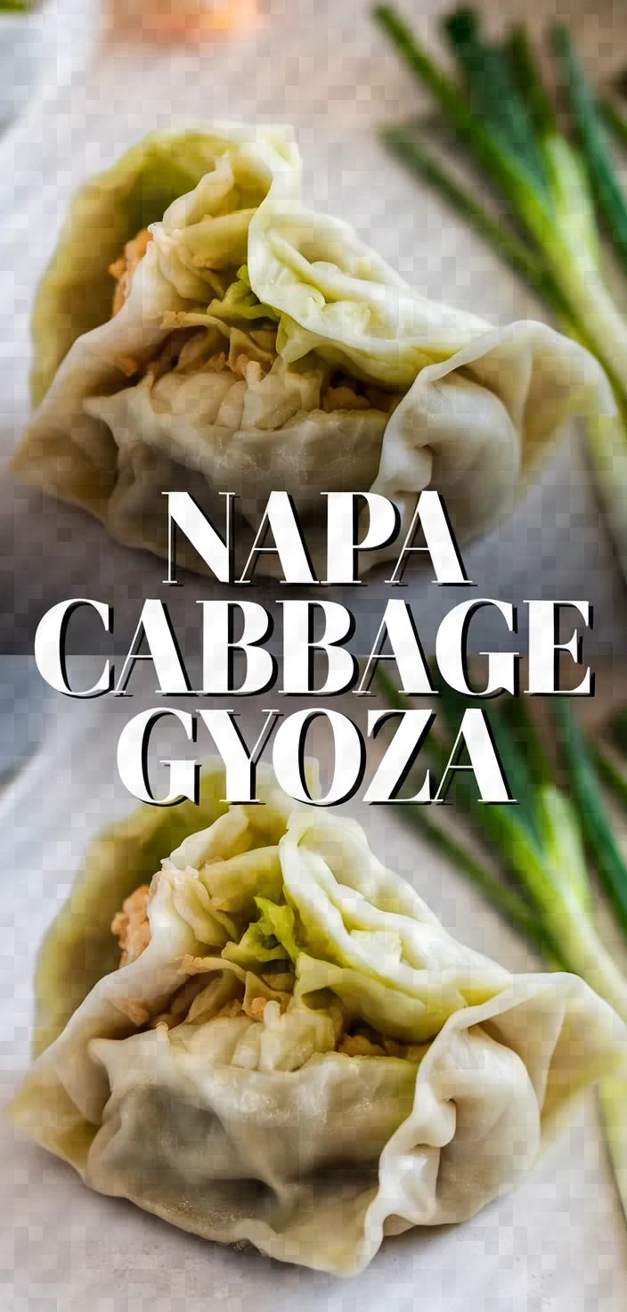 Napa Cabbage Gyoza Recipe