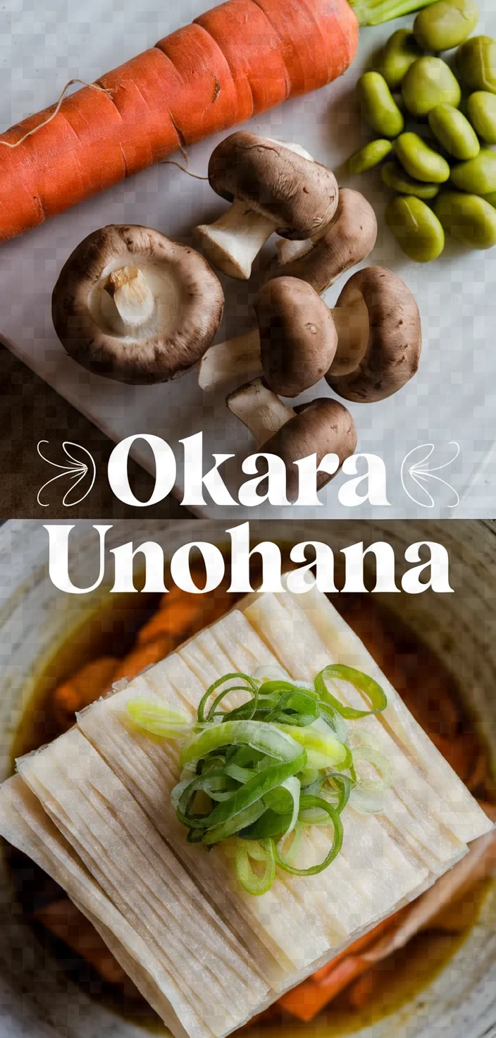 Okara Unohana Recipe