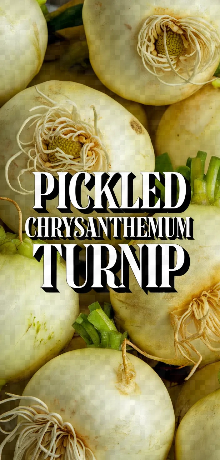 Photo of Pickled Chrysanthemum Turnip Recipe