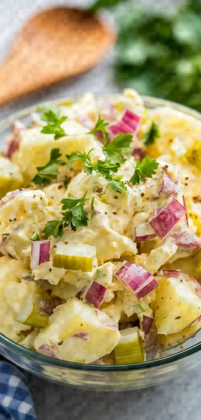 Ingredients photo for Pressure Cooker Potato Salad Recipe