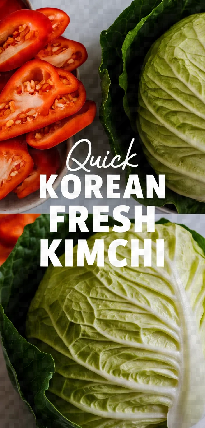 Photo of Quick Korean Fresh Kimchi Recipe