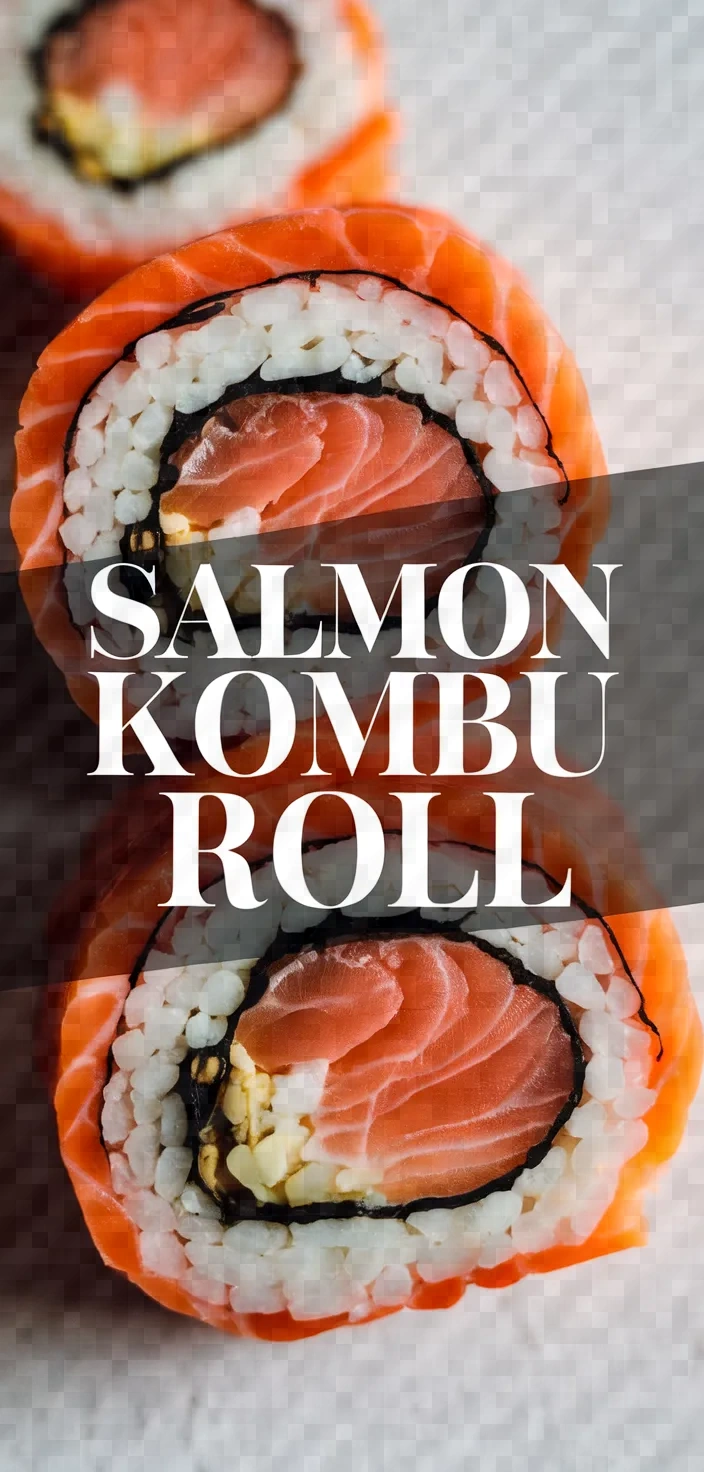 Photo of Salmon Kombu Roll Recipe