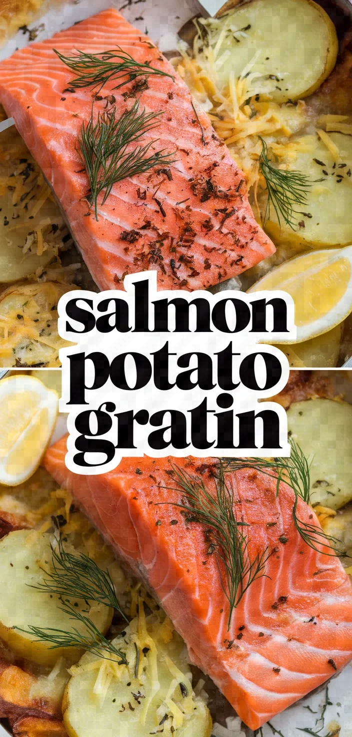 Photo of Salmon Potato Gratin Recipe