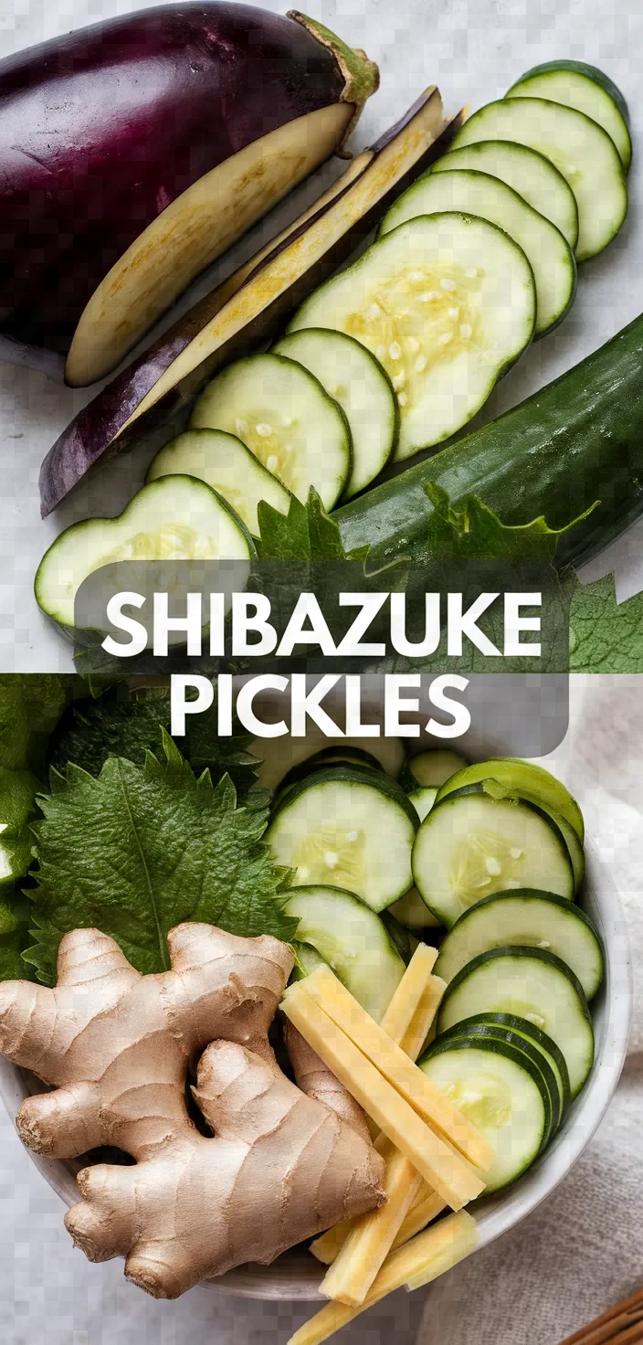 Shibazuke Pickles Recipe