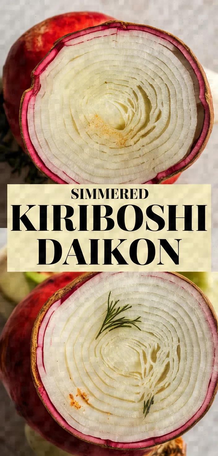 Simmered Kiriboshi Daikon Recipe