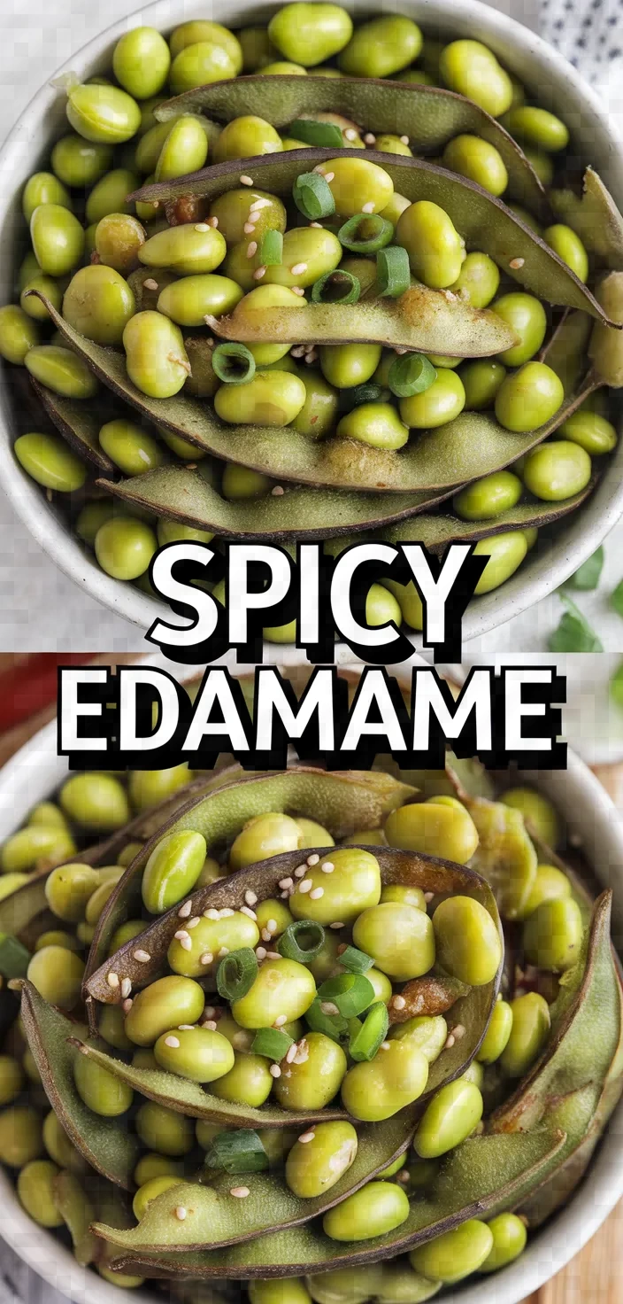 Spicy Edamame Recipe