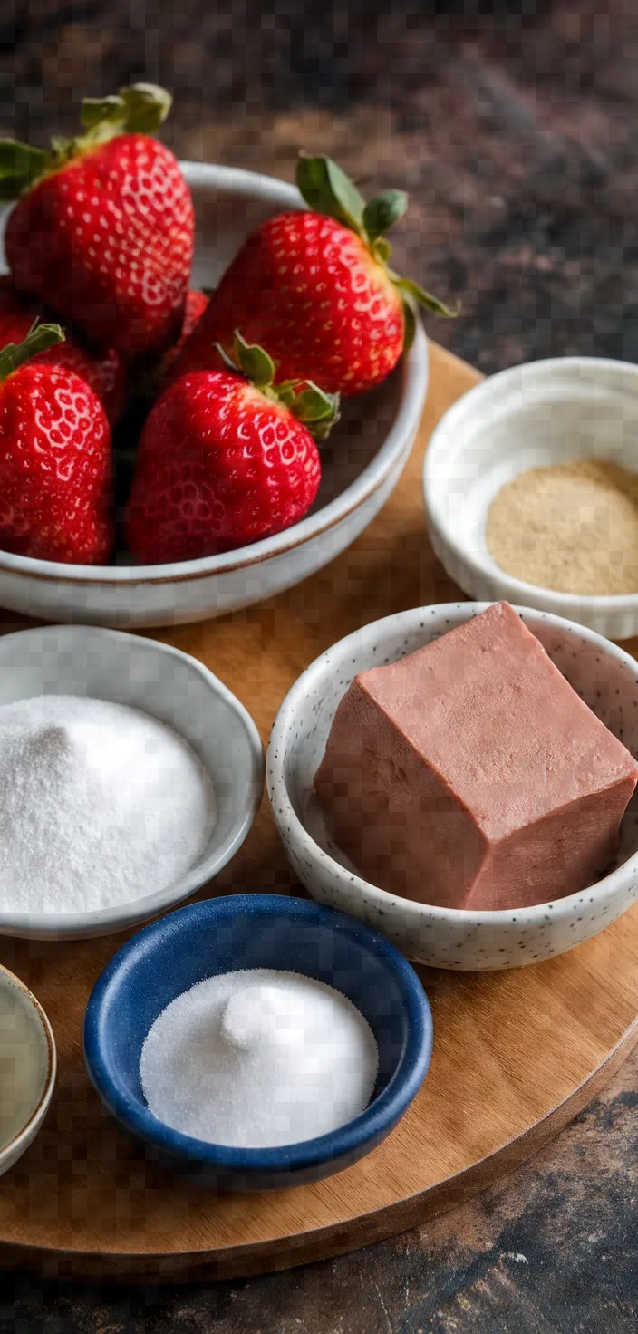 Ingredients photo for Strawberry Daifuku Recipe