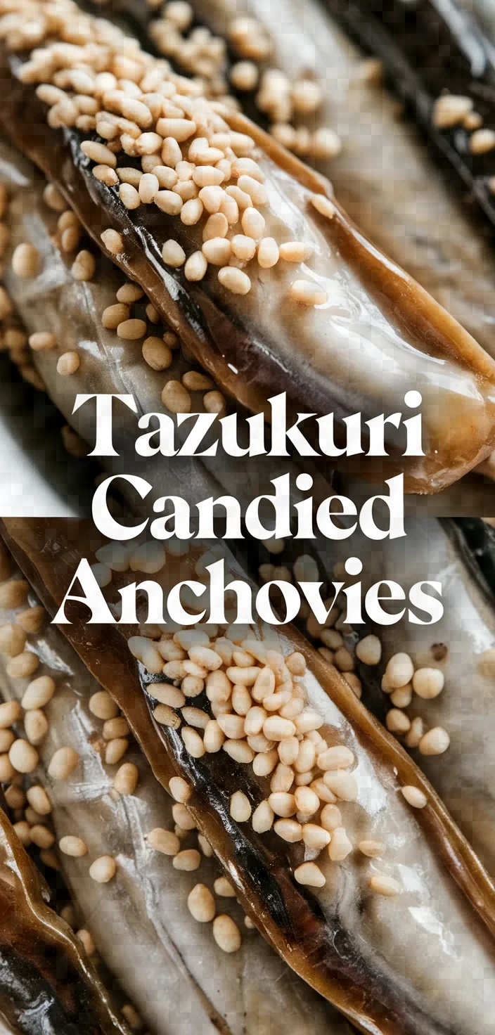 Tazukuri Candied Anchovies Recipe