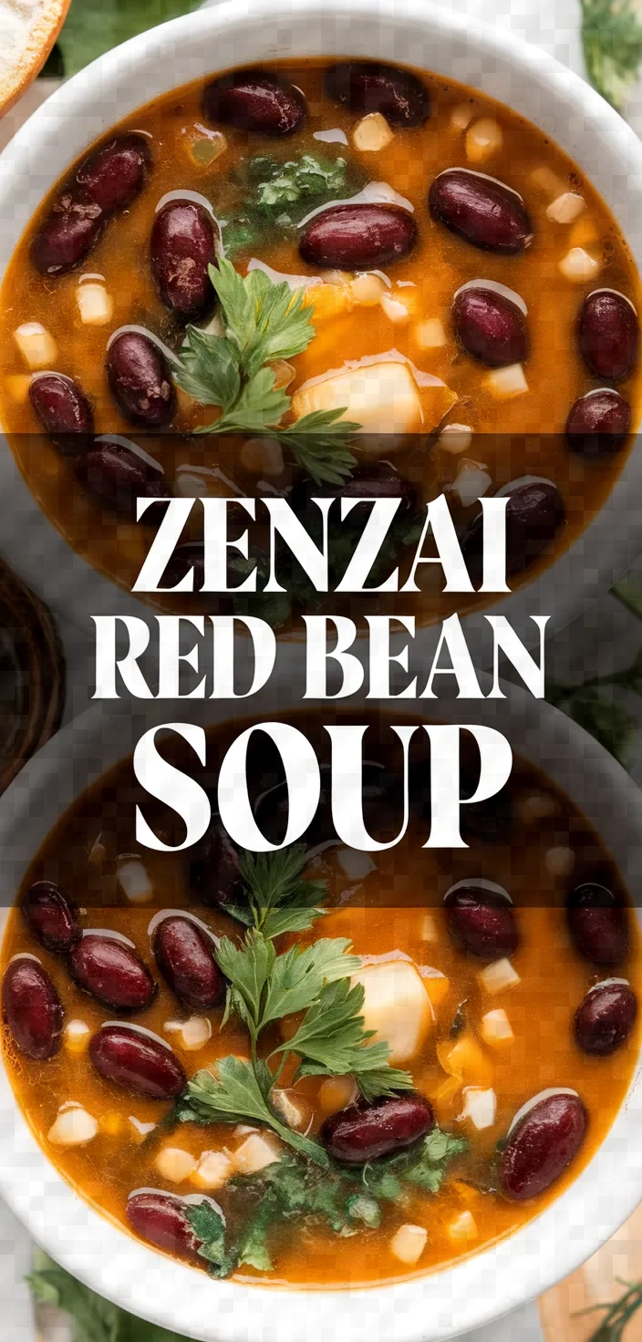 Photo of Zenzai Red Bean Soup Recipe