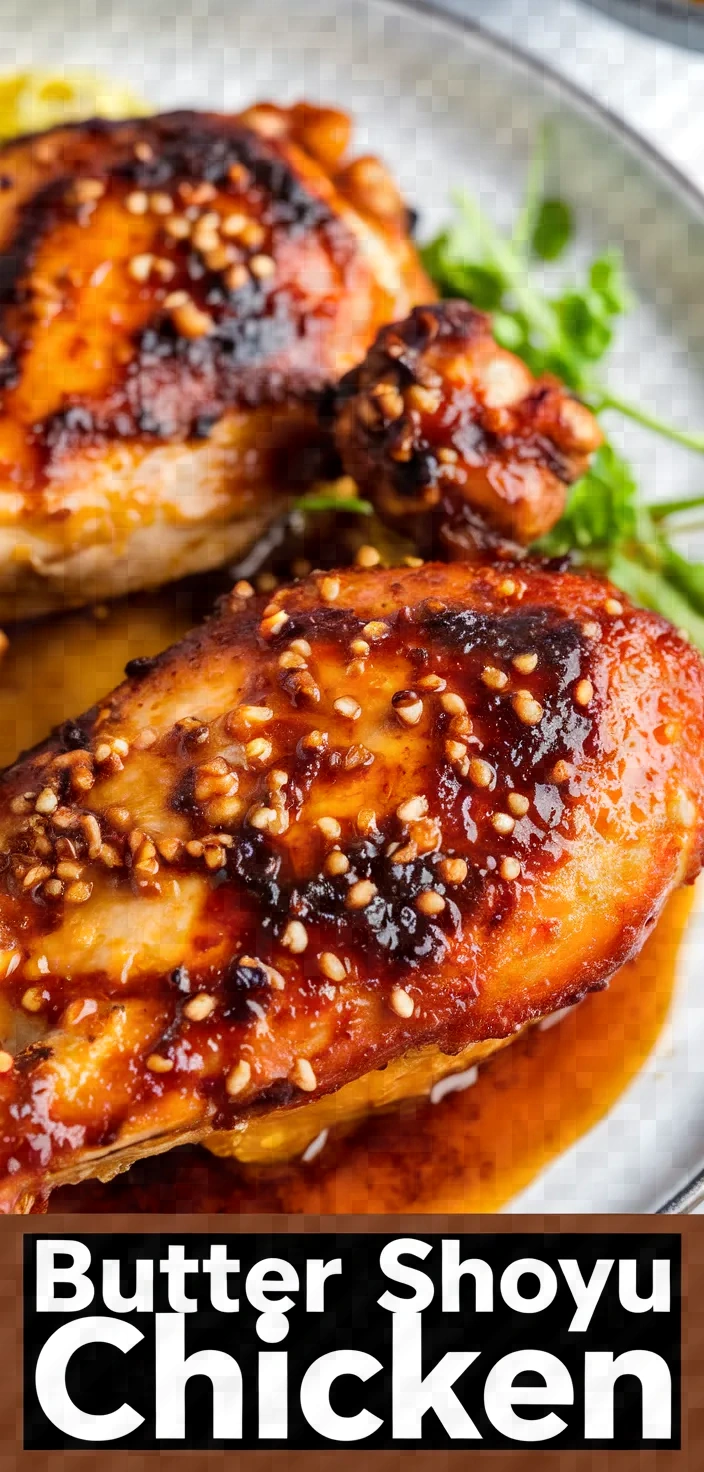 Butter Shoyu Chicken Recipe