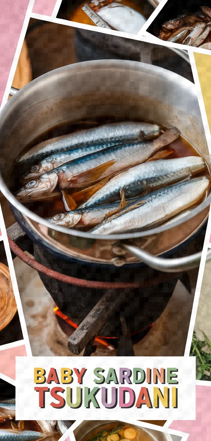 A photo of Baby Sardine Tsukudani Recipe