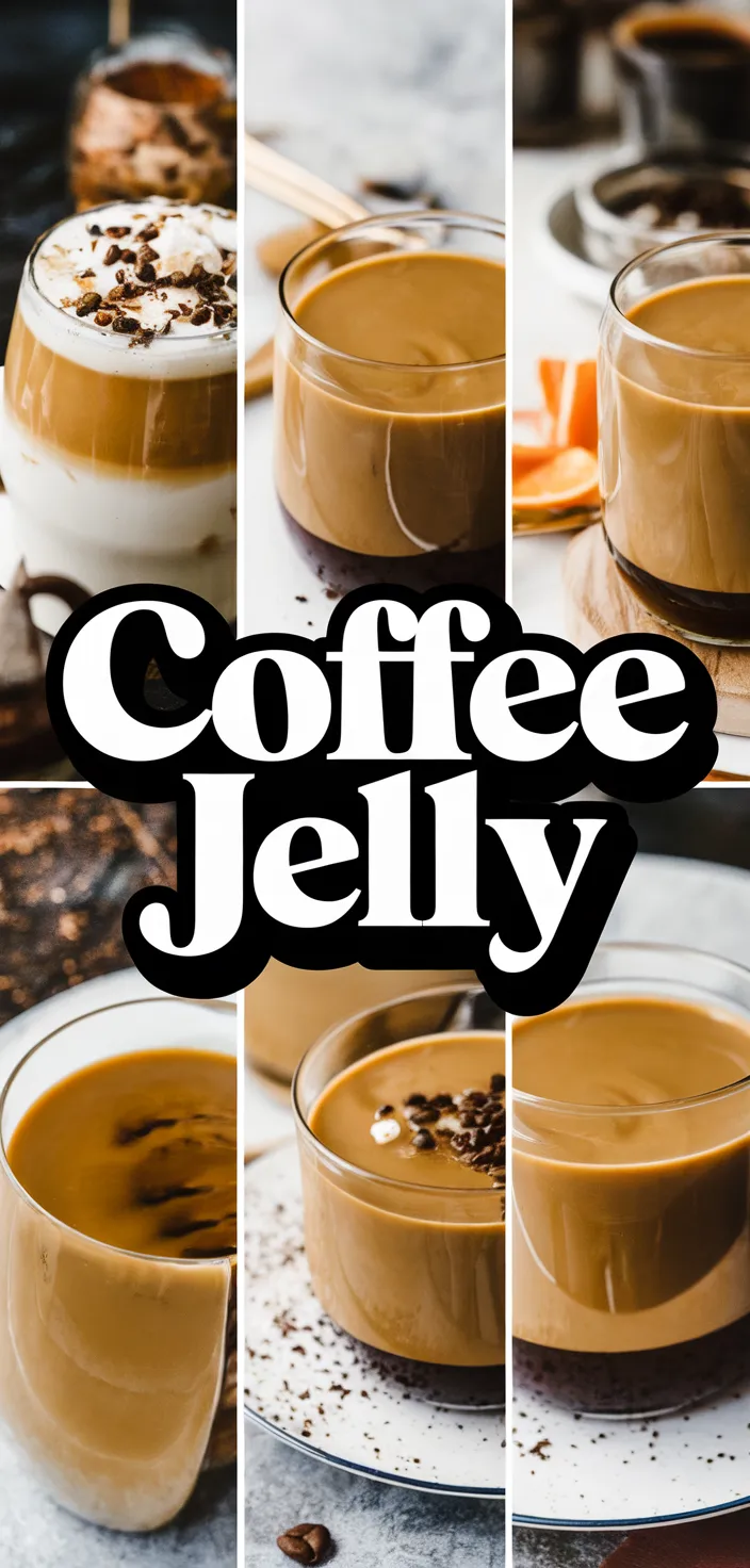 A photo of Coffee Jelly Recipe