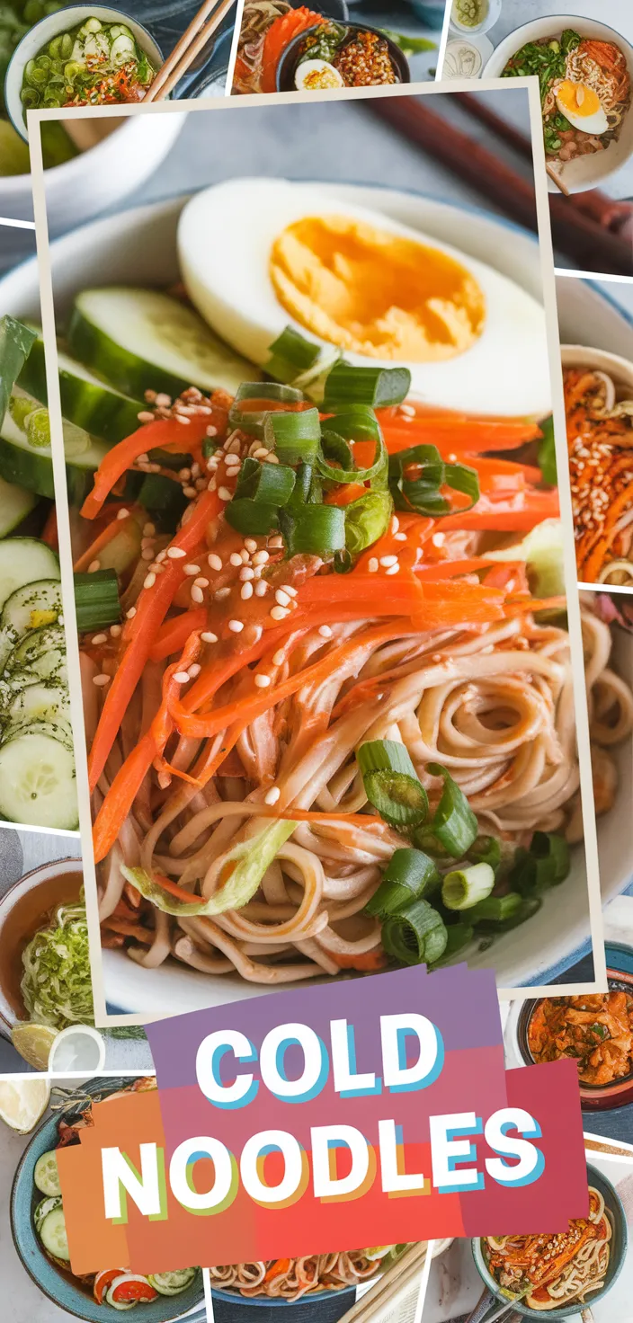 A photo of Cold Noodles Recipe